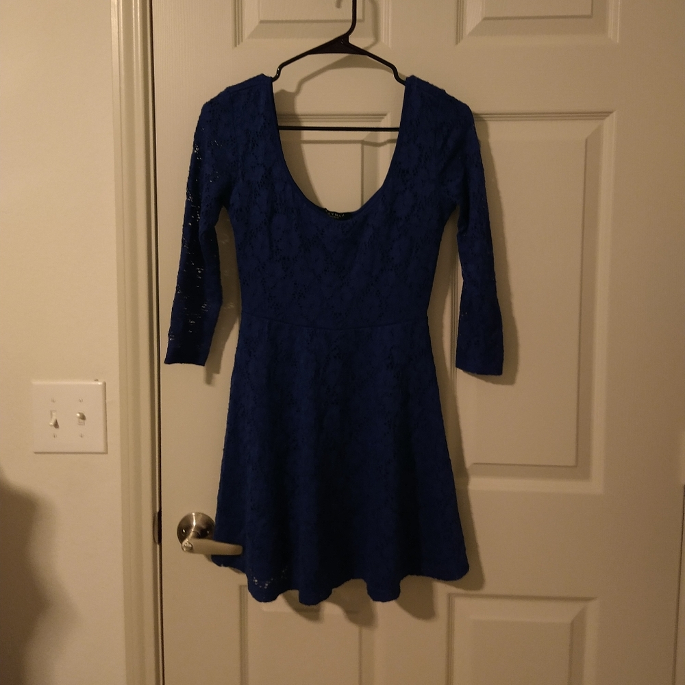 Lace mini dress